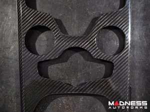 Alfa Romeo Giulia Shift Console Trim - Carbon Fiber - '20+ models - Feroce Carbon